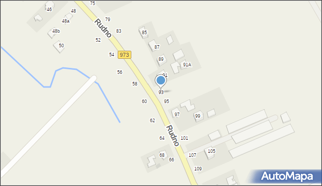Ilkowice, Rudno, 93, mapa Ilkowice