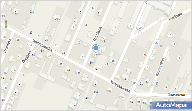 Jaworowa, Rumiana, 2, mapa Jaworowa