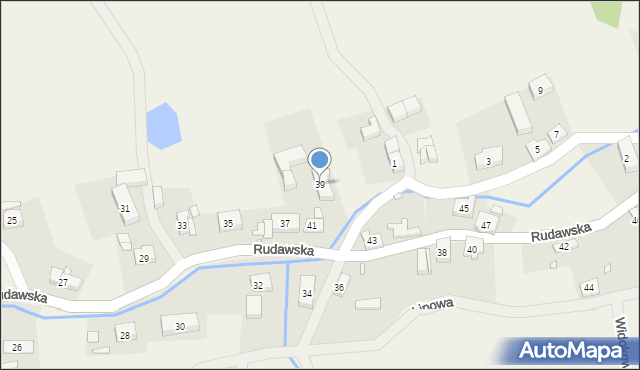 Karpniki, Rudawska, 39, mapa Karpniki