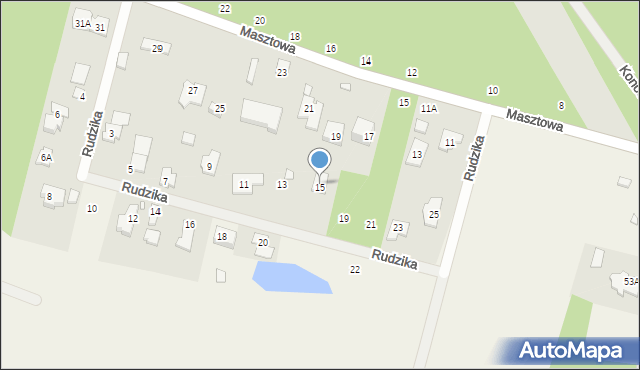 Kuleszówka, Rudzika, 17, mapa Kuleszówka