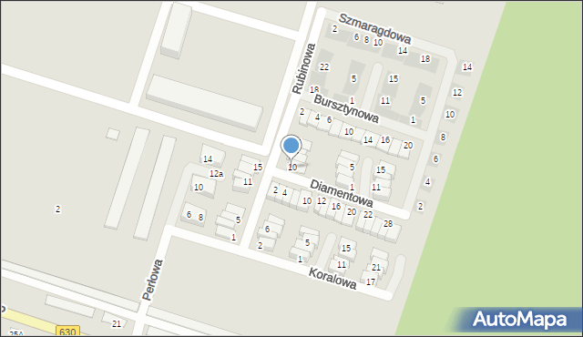 Nowy Dwór Mazowiecki, Rubinowa, 10, mapa Nowy Dwór Mazowiecki