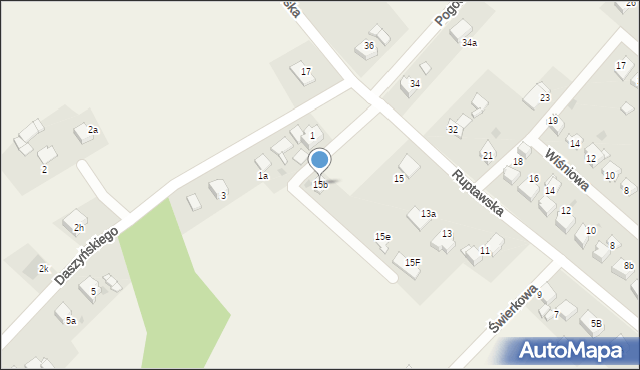 Pielgrzymowice, Ruptawska, 15b, mapa Pielgrzymowice