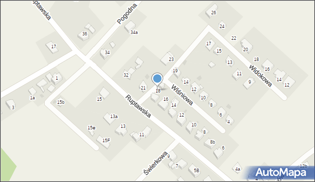 Pielgrzymowice, Ruptawska, 18, mapa Pielgrzymowice