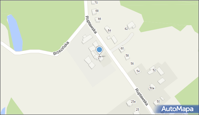 Pielgrzymowice, Ruptawska, 27, mapa Pielgrzymowice
