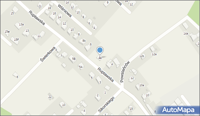 Pielgrzymowice, Ruptawska, 4a, mapa Pielgrzymowice
