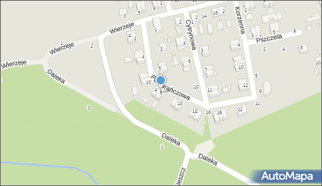 Piotrków Trybunalski, Rumiankowa, 6, mapa Piotrków Trybunalski