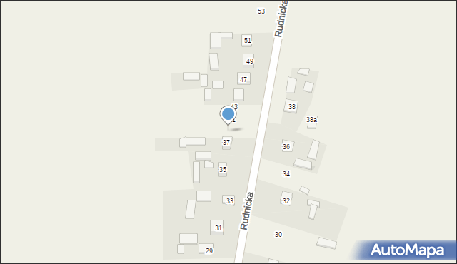 Przędzel, Rudnicka, 39, mapa Przędzel