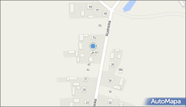 Przędzel, Rudnicka, 47, mapa Przędzel