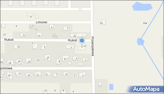 Rozalin, Rukoli, 1, mapa Rozalin