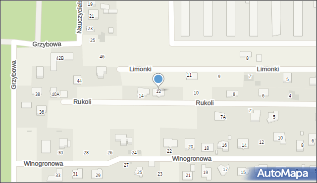 Rozalin, Rukoli, 12, mapa Rozalin