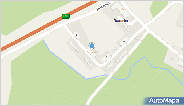 Rucianka, Rucianka, 2, mapa Rucianka