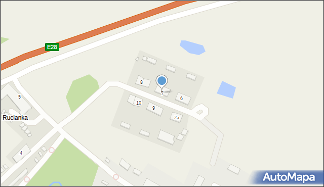 Rucianka, Rucianka, 7, mapa Rucianka