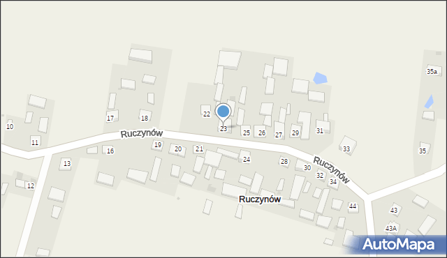 Ruczynów, Ruczynów, 23, mapa Ruczynów