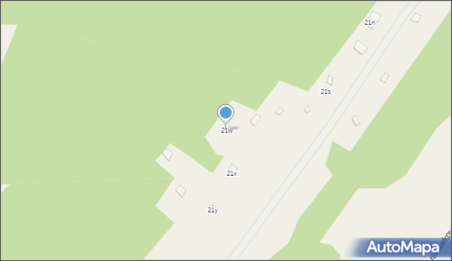 Ruda, Ruda, 21w, mapa Ruda