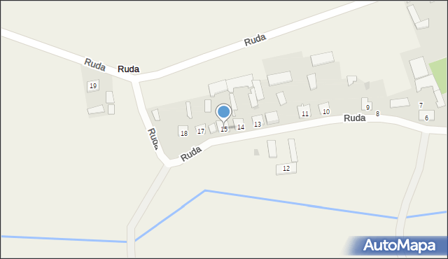 Ruda, Ruda, 15, mapa Ruda