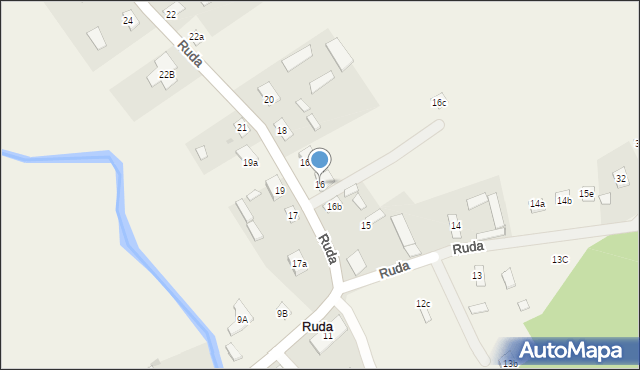 Ruda, Ruda, 16, mapa Ruda