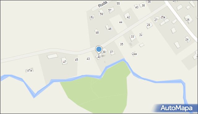 Ruda, Ruda, 41, mapa Ruda