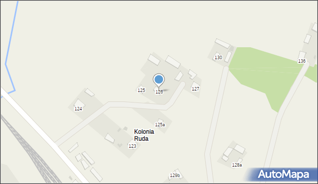 Ruda, Ruda, 126, mapa Ruda