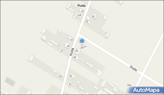 Ruda, Ruda, 44, mapa Ruda