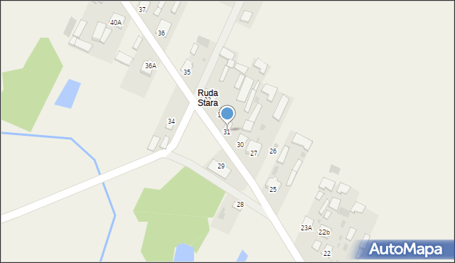 Ruda, Ruda, 31, mapa Ruda