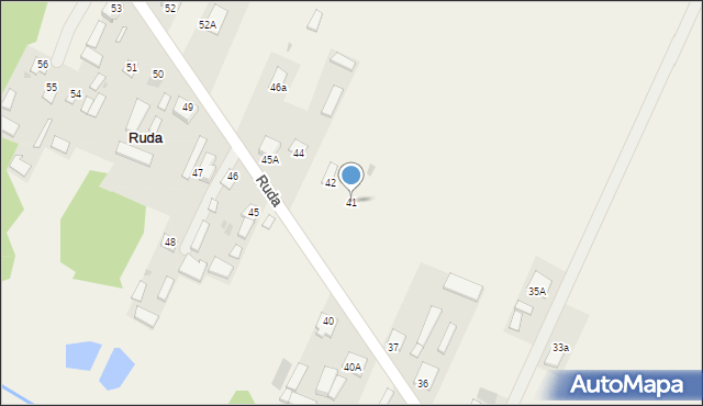 Ruda, Ruda, 41, mapa Ruda