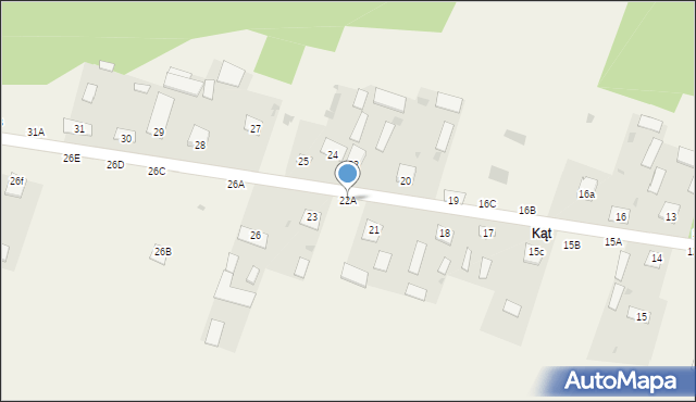 Ruda, Ruda, 22A, mapa Ruda