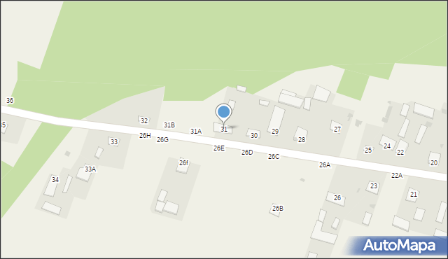 Ruda, Ruda, 31, mapa Ruda