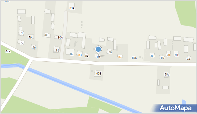 Ruda, Ruda, 85, mapa Ruda