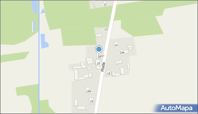 Ruda, Ruda, 15, mapa Ruda