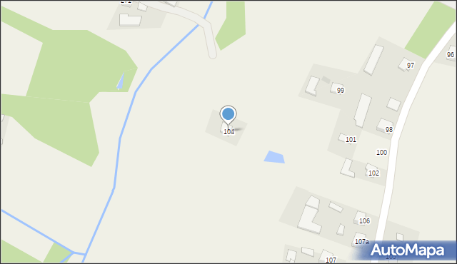 Ruda, Ruda, 104, mapa Ruda