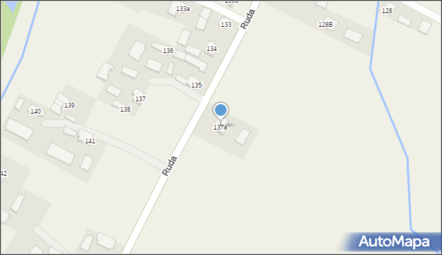 Ruda, Ruda, 137a, mapa Ruda