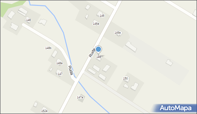 Ruda, Ruda, 149, mapa Ruda