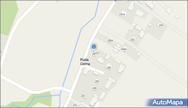 Ruda, Ruda, 197, mapa Ruda