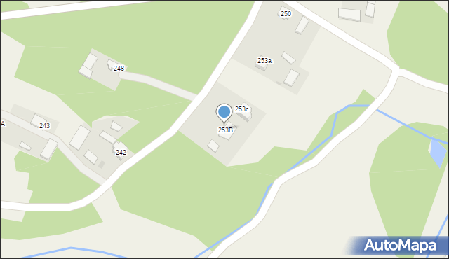 Ruda, Ruda, 253B, mapa Ruda