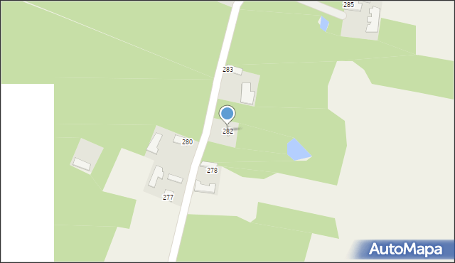 Ruda, Ruda, 282, mapa Ruda