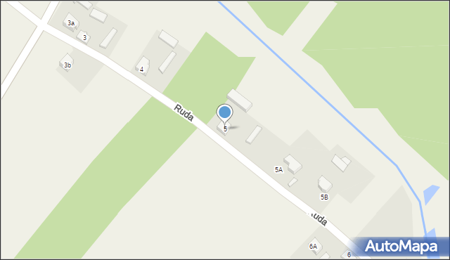 Ruda, Ruda, 5, mapa Ruda