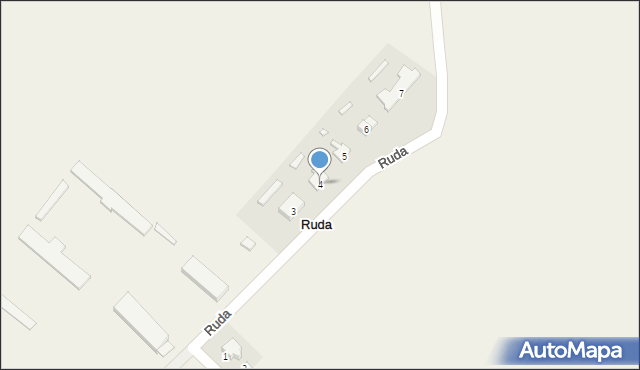 Ruda, Ruda, 4, mapa Ruda