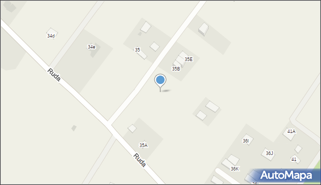 Ruda, Ruda, 35f, mapa Ruda