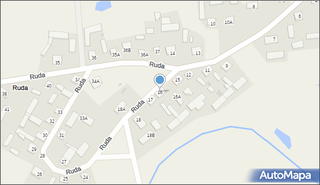 Ruda, Ruda, 16, mapa Ruda