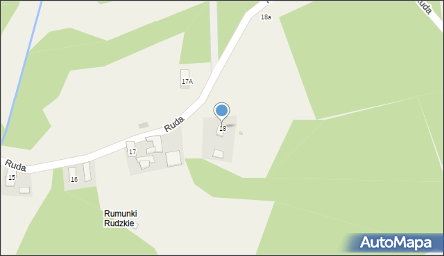 Ruda, Ruda, 18, mapa Ruda