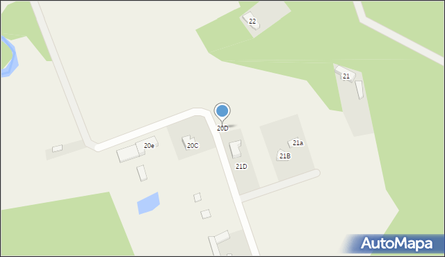 Ruda, Ruda, 20D, mapa Ruda