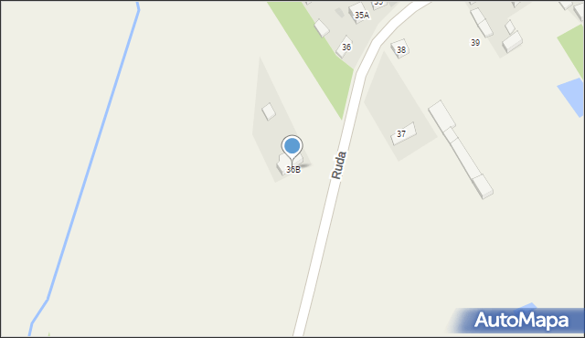 Ruda, Ruda, 36B, mapa Ruda