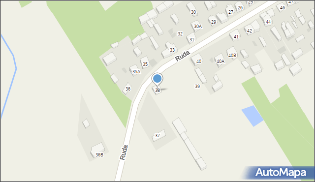 Ruda, Ruda, 38, mapa Ruda