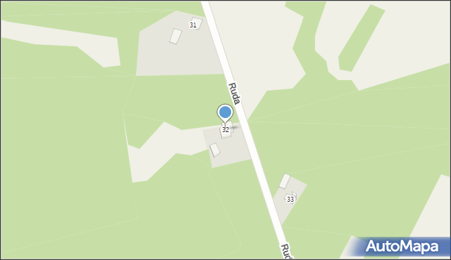 Ruda, Ruda, 32, mapa Ruda