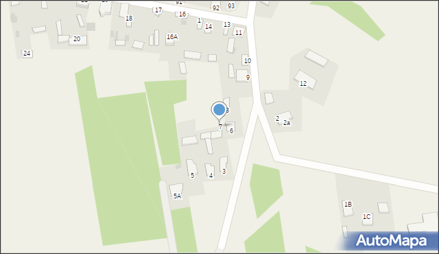 Ruda Białaczowska, Ruda Białaczowska, 7, mapa Ruda Białaczowska