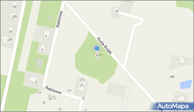 Ruda-Bugaj, Ruda-Bugaj, 27, mapa Ruda-Bugaj