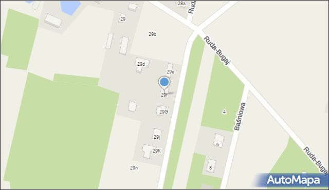 Ruda-Bugaj, Ruda-Bugaj, 29f, mapa Ruda-Bugaj