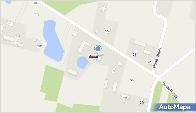 Ruda-Bugaj, Ruda-Bugaj, 30, mapa Ruda-Bugaj