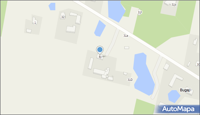 Ruda-Bugaj, Ruda-Bugaj, 31, mapa Ruda-Bugaj