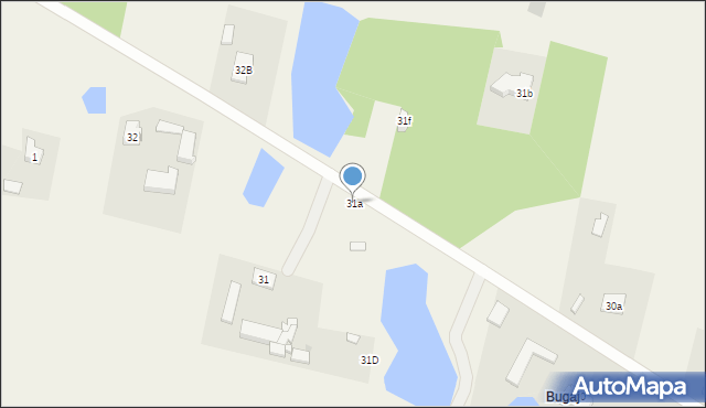 Ruda-Bugaj, Ruda-Bugaj, 31a, mapa Ruda-Bugaj